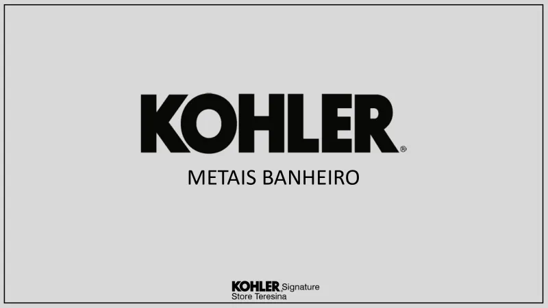 Capa do catálogo PE KOHLER METAIS BANHEIRO 2025