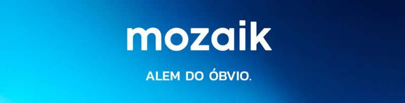 Capa do catálogo MOZAIK